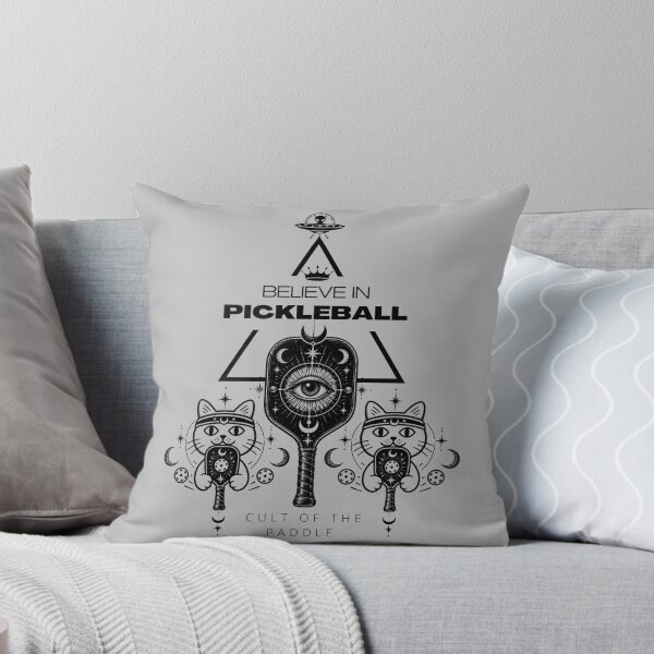 Item preview, Believe in Pickleball Cult of the Paddle Mystic Cats designed and sold by PodunkClothing.