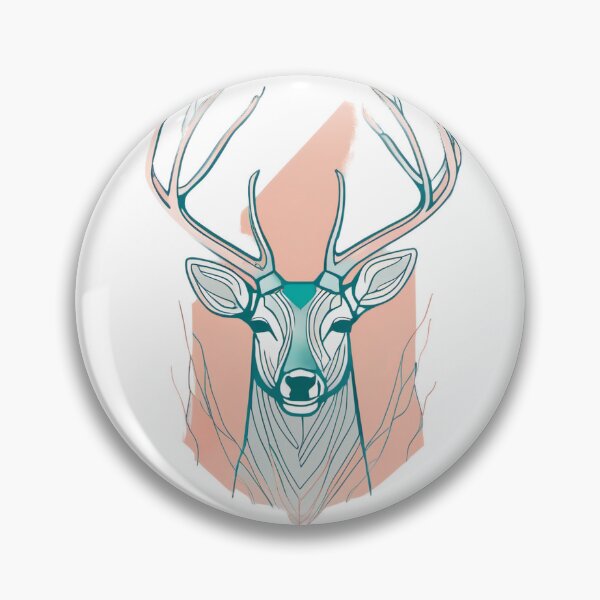 Item preview, Deer - Minimal Single-line Art designed and sold by Hidamari's SHOP.