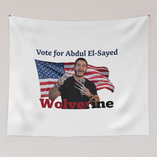 Item preview, Vote for Abdul El-Sayed, Politics, Democrat, Michigan, FunnyFits70  designed and sold by FunnyFits70.