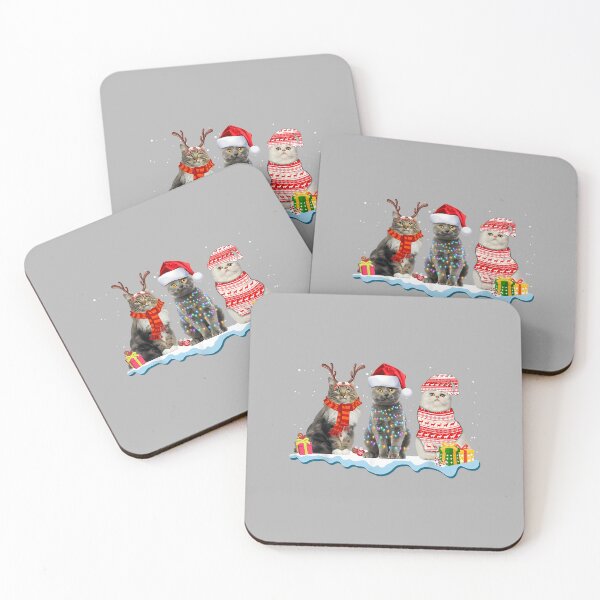Item preview, Santa Cat Ugly Christmas Light For Cat Mom Cat Dad Cat Lover designed and sold by ArleneRowe.