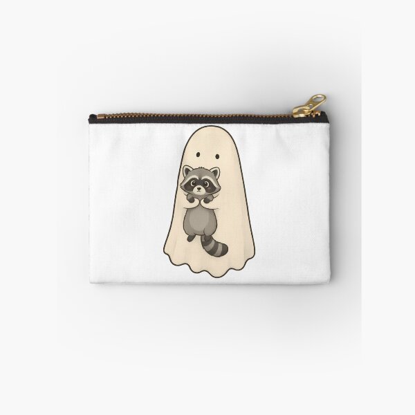 Item preview, Kawaii Raccoon Ghost – Cute Spooky Halloween Animal designed and sold by Lu7u.