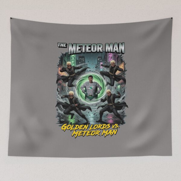 Item preview, The Meteor Man 90s Film Cast Retro T-Shirt-82 designed and sold by AnnaLenaSeip.