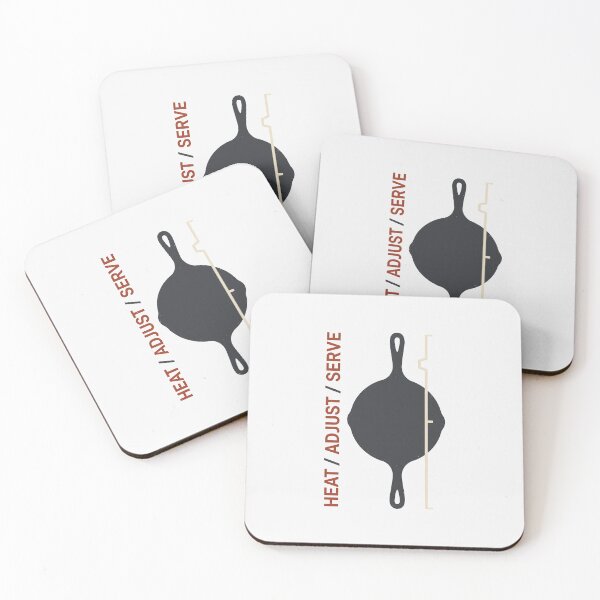 Item preview, Heat Adjust Serve Cast Iron Skillet Culinary Art designed and sold by SplashTastic.