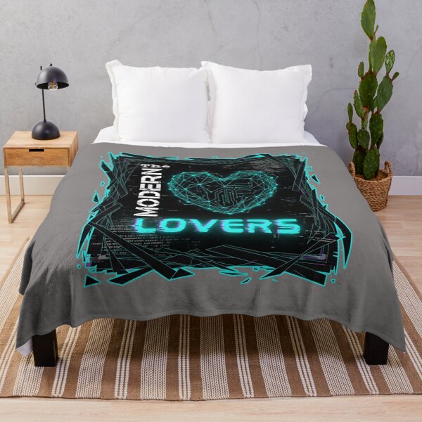 Item preview, The Modern Lovers Distressed Band Logo Shirt-11 designed and sold by AnnaLenaSeip.