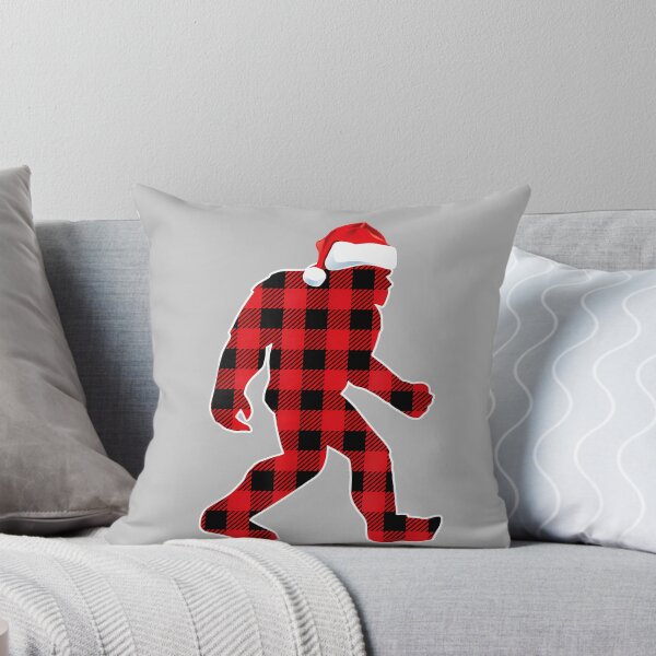 Item preview, Believe Red Plaid Bigfoot Christmas Sasquatch Santa pajamas designed and sold by mjohnson9.