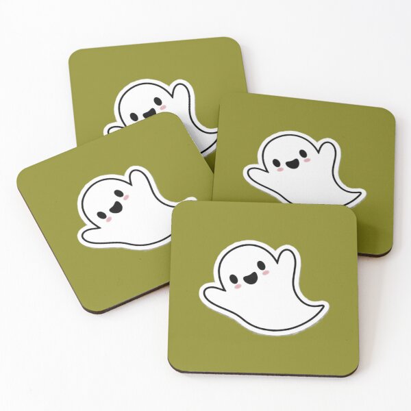 Item preview, Kawaii Happy Ghost  designed and sold by ritusdesigns.