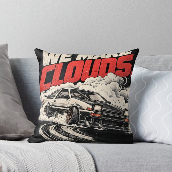 Item preview, Tire Smoke Department Vintage JDM Drift Car Art AE86 designed and sold by THAT-ONE-TEE.