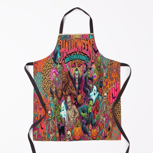 Item preview, Maximalist Halloween poster #2 designed and sold by Solomon-Ent-144.