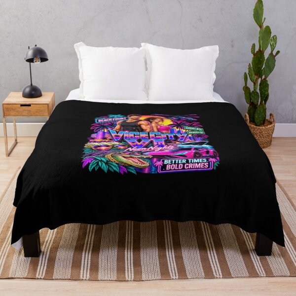 Item preview, GTA 6 Vice City VI Neon Nights, Gamer designed and sold by Sparkles Makes Studio.