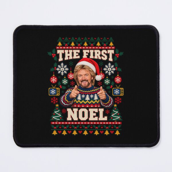 Item preview, Noel Edmonds Christmas Ugly Sweater Retro British TV Presenter Comedy designed and sold by Sparkles Makes Studio.