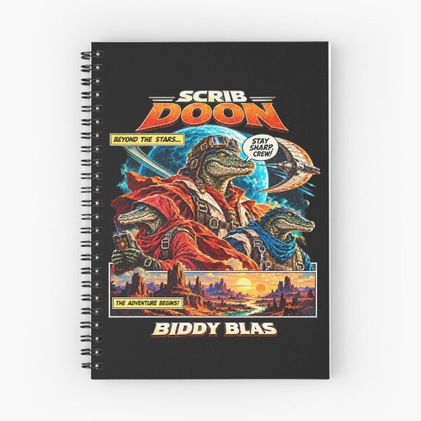 Item preview, Retro Space Crocodile Sci Fi Comic Adventure designed and sold by crestwo-supply.