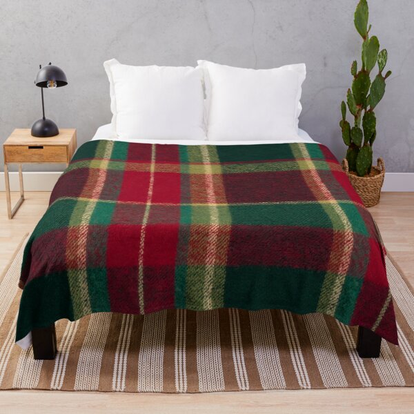 Item preview, Christmas Plaid Red Green Gold Cozy Design designed and sold by SKR-DesignsArt.