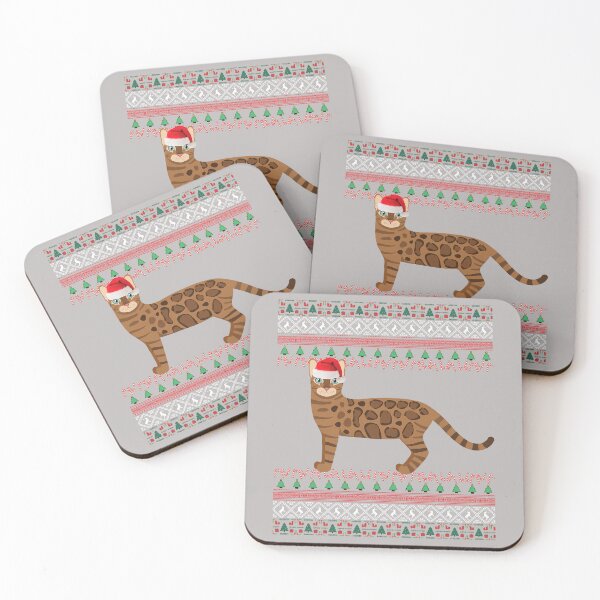 Item preview, Bengal Cat Christmas designed and sold by mjohnson9.