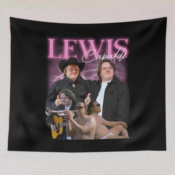 Item preview, Lewis Capaldi Retro Pop Art 3 designed and sold by Chaker-Empty.