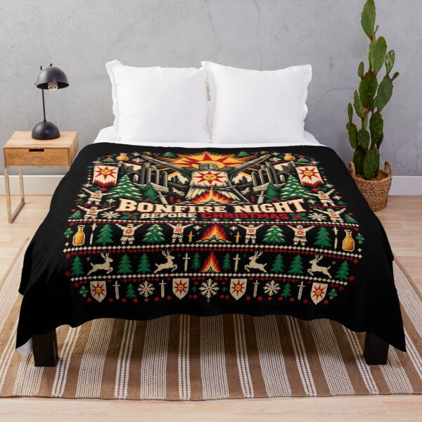 Item preview, Bonfire Night Before Christmas designed and sold by Pandaburba.