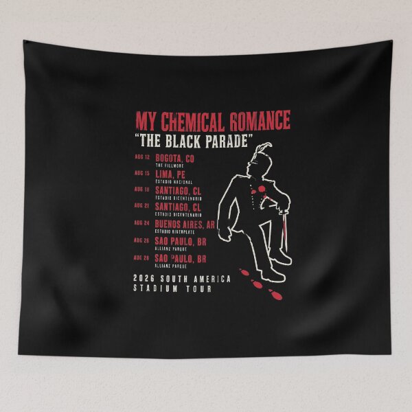 Item preview, Black Parade Tour Dates designed and sold by BiancaMorgese.