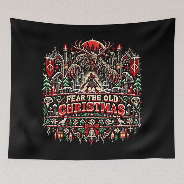 Item preview, Fear the Old Christmas designed and sold by Pandaburba.