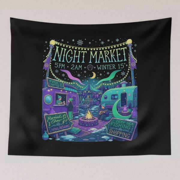 Item preview, Night Market designed and sold by martinsellds95.