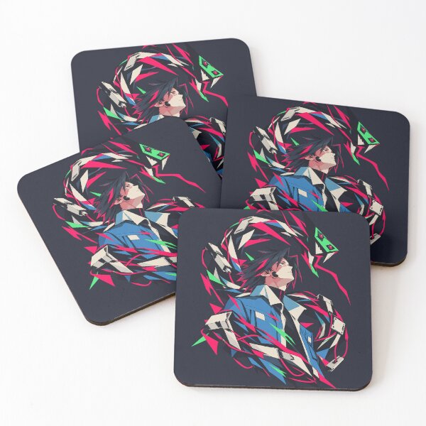 Item preview, D, a hacker with Cyber Snake Partner, Anime Cyberpunk Art designed and sold by PilkaS.