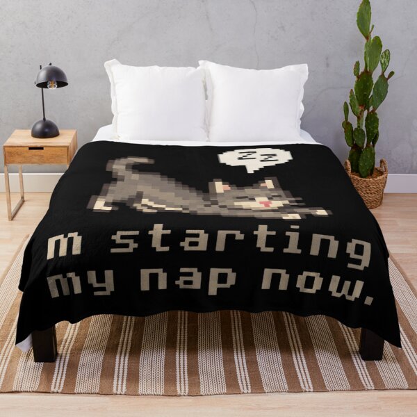Item preview, Sleeping Pixel Cat designed and sold by martinsellds95.