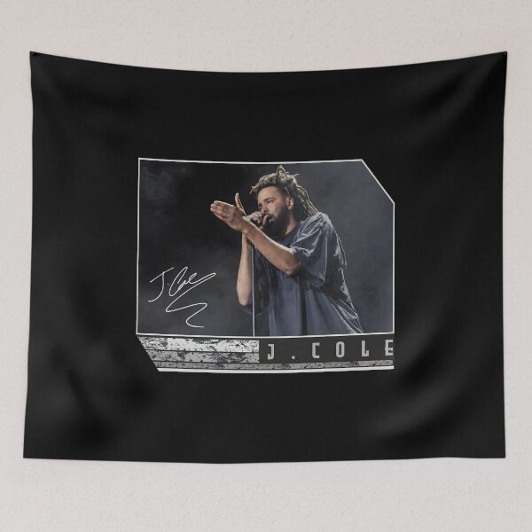 Item preview, J. Cole Signature Live Concert Hip Hop Rap designed and sold by Isaacmaakkai.