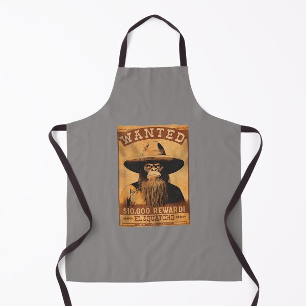 Item preview, Wanted Poster El Squatcho Bigfoot Cowboy Vintage-56 designed and sold by MichaelMuller.