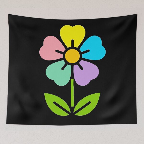 Item preview, Retro Flower designed and sold by ViaARTfactory.