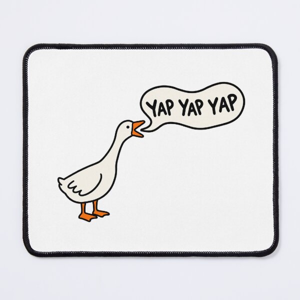 Item preview, Yapping – this goose never stops designed and sold by ArtHouseNiklas.