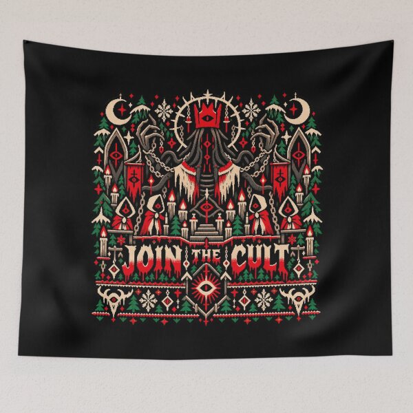 Item preview, Join the Cult This Christmas designed and sold by Pandaburba.