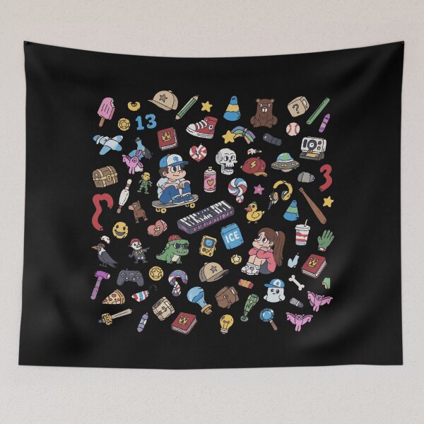 Item preview, Gravity Falls Pattern designed and sold by Alabacket95.