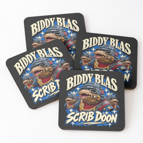 Item preview, Biddy Blas Scrib Doon Retro Gaming Monster designed and sold by crestwo-supply.