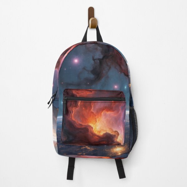 Item preview, Nebula Awakening - Fiery Cosmic Horizon Galaxy Art designed and sold by nhk999.
