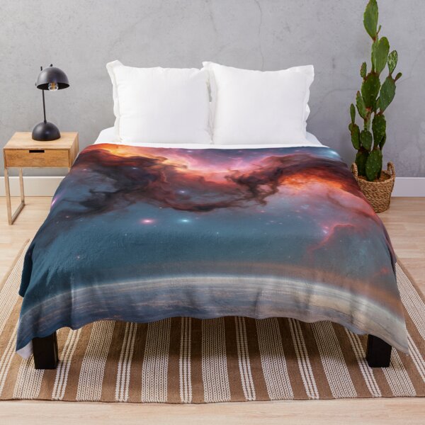 Item preview, Nebula Awakening - Fiery Cosmic Horizon Galaxy Art designed and sold by nhk999.
