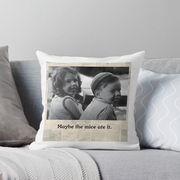 Item preview, Maybe the Mice Ate It Funny Quote Design for Animal Lovers and Humor Enthusiasts designed and sold by Oregons.