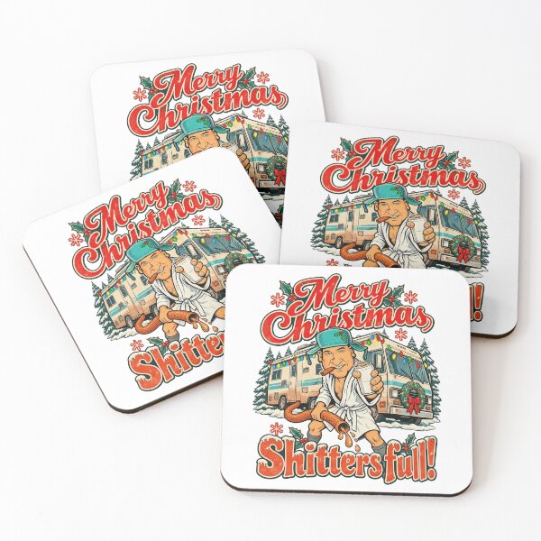 Item preview, Merry Christmas Shitters Full Funny RV Holiday Movie Quote designed and sold by JapanAnimeS3.
