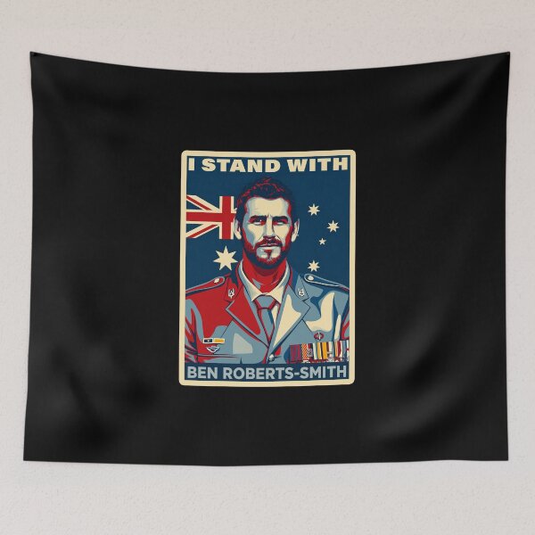 Item preview, BRS I Stand With Ben Roberts-Smith VC MG, Support Ben Roberts-Smith, Stand With Ben  Australian Patriot designed and sold by skylove94.