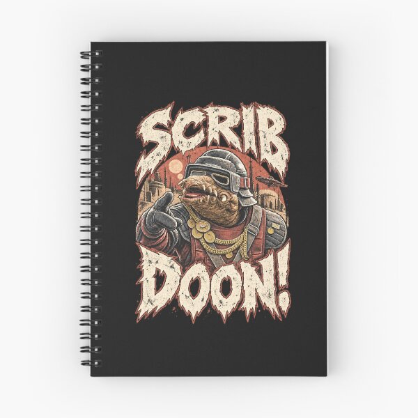Item preview, Scrib Doon Vintage Fantasy Creature Illustration designed and sold by crestwo-supply.