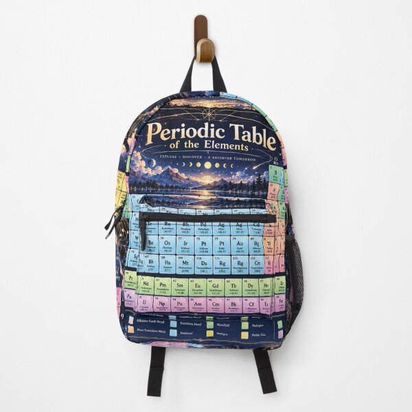 Item preview, Colorful Periodic Table of Elements Cosmic Galaxy Space Science Poster designed and sold by Tem‑Tip of pen.