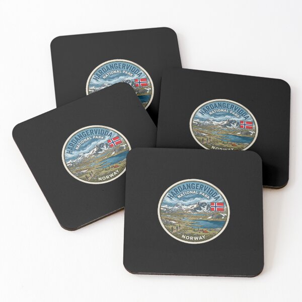 Item preview, Hardangervidda National Park Norway Sticker designed and sold by TulipaGraphics.