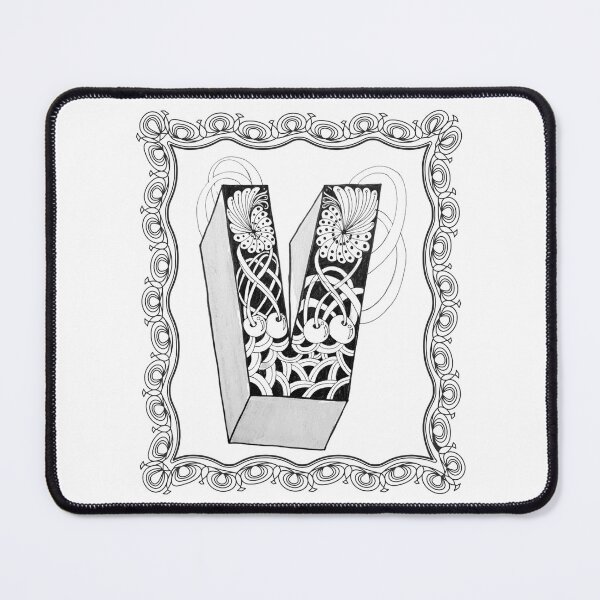 Item preview, Illuminated Letter V designed and sold by The Outlier Studio.