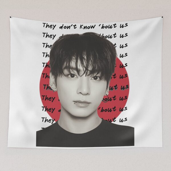 Item preview, Jungkook They Dont Know Bout Us designed and sold by Mooncreates7.