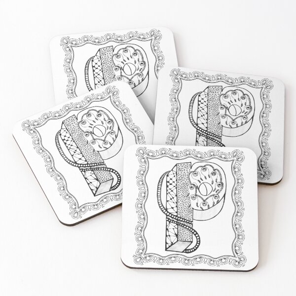 Item preview, Illuminated Letter P designed and sold by The Outlier Studio.
