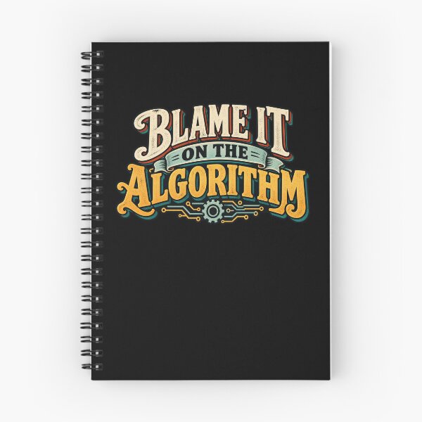 Item preview, Blame It on the Algorithm designed and sold by Elisabeth Lucas.