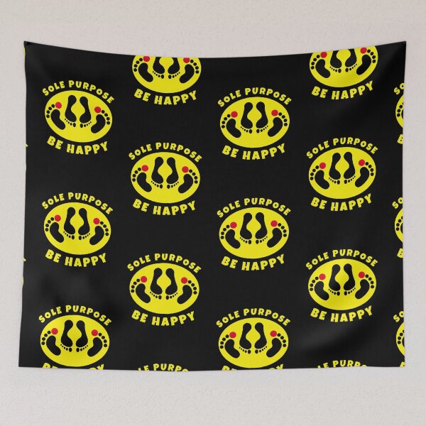 Item preview, SOLE PURPOSE - BE HAPPY designed and sold by PhraseCreatives.