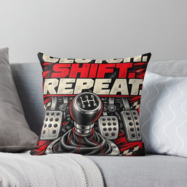 Item preview, Three Pedals No Problems Manual Transmission Vintage Art designed and sold by THAT-ONE-TEE.