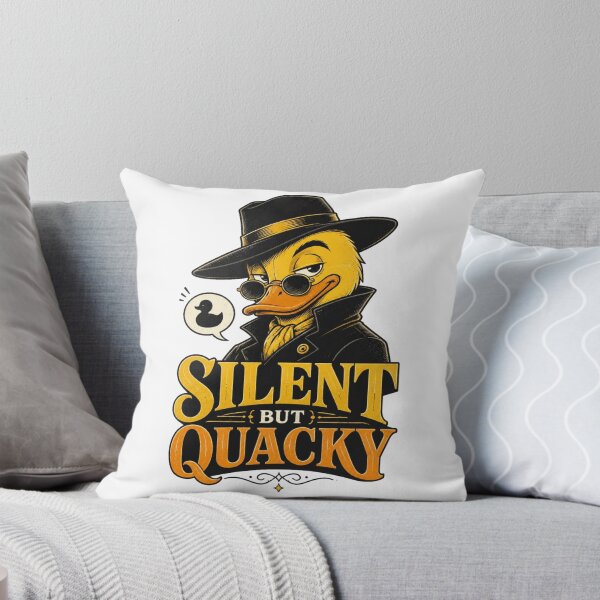 Item preview, Silent But Quacky – Mysterious Yellow Duck designed and sold by Cavalier-org.