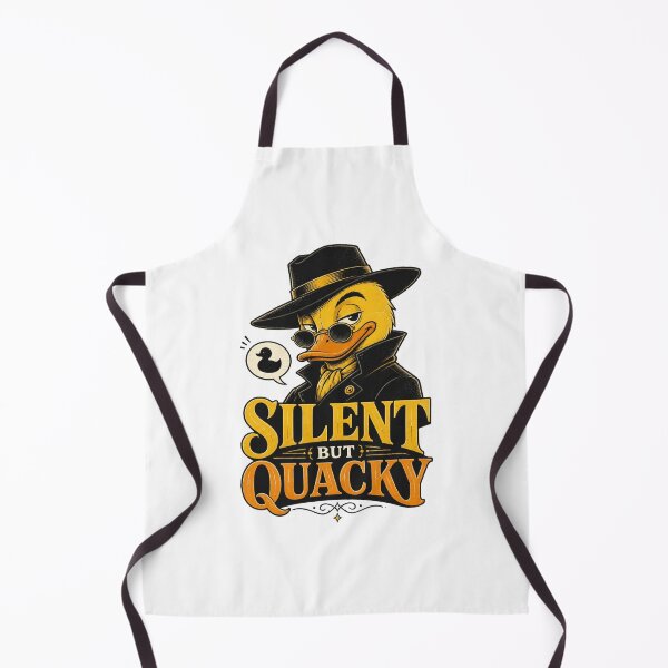 Item preview, Silent But Quacky – Mysterious Yellow Duck designed and sold by Cavalier-org.