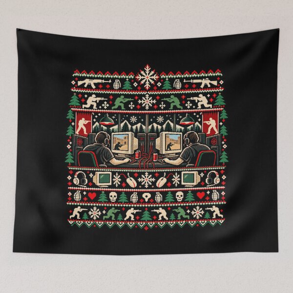 Item preview, LAN Party Christmas designed and sold by Pandaburba.
