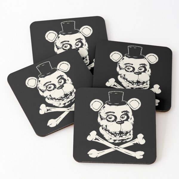 Item preview, Freddy Horror Bear Skull Retro Gaming Halloween Aesthetic designed and sold by TrxshWear.
