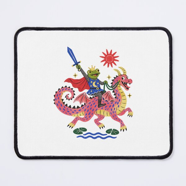 Item preview, Frog Knight Riding a Dragon designed and sold by Kristoftekent.
